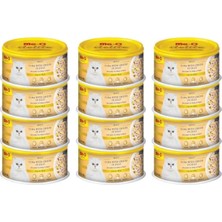 Delite Jelly Ton Balığı ve Peynirli Konserve Kedi Maması 80GR 12LI