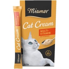 Miamor Cream Multivitamin Kedi Ödülü 6X15GR