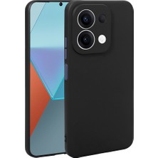 Rengareng Redmi 15C Kılıf Zore Premier Silikon Kapak - Siyah