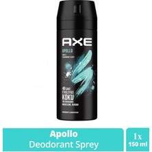 Marsilyan Axe Erkek Sprey Deodorant Apollo 48 Saat Etkileyici Koku Vücut Spreyi 150 ml