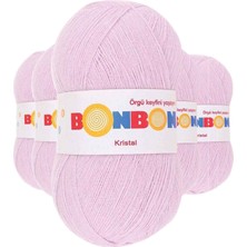 Marsilyan 5 Adet Kristal El Örgü Lif Ipi Lila 98332