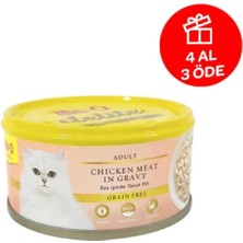 Me-O Tahılsız Kıyılmış Tavuklu ve Keçi Sütlü Yavru Kedi Konservesi 80 gr