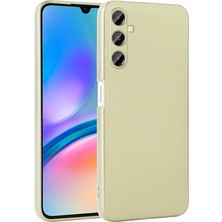 Rengareng Galaxy A17 Kılıf Zore Premier Silikon Kapak - Gold
