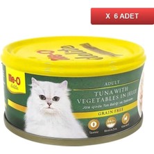 Delite Ton Balık ve Peynirli Tahılsız Kedi Konservesi 80 gr (6 Adet)