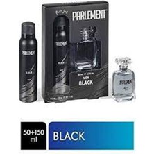 Marsilyan Parlement 50 ml Black Erkek Parfüm + 150 ml Deodorant Seti