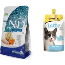 N&D Kitten Morina Balıklı Kedi Maması 1,5 kg ve Gimcat Multivitamin 20 gr