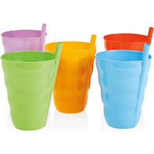 Marsilyan Funny Pipetli Bardak 1 Adet ROYALEKS-BSF533