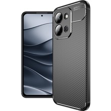 Rengareng Redmi 15C 4g Kılıf Zore Negro Silikon Kapak - Siyah