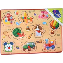 Misda Store Ahşap Tutmalı Puzzle Karışık Serisi