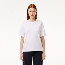  collection lacoste rahat kesimli pima pamuklu tişört.