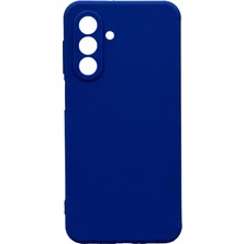 Rengareng Galaxy A17 Kılıf Zore Biye Silikon - Mavi