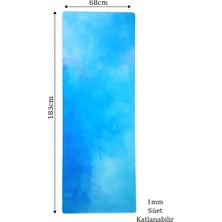 Nyra Active 1mm Katlanabilir Seyahat Matı Mavi Kaymaz Yüzey Ve Hafif Tasarım Özellikleriyle