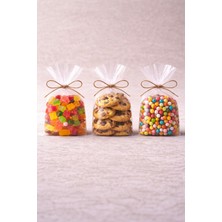 4’lük 28X45 cm (1 Kg ≈ 140 Adet) Ateş Plastik LDPE Torba – Şeffaf Bakkaliye & Çerez Poşeti