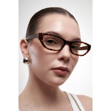 Bilge Karga Aralık Leopard Mavi Işık Koruyucu Gözlük