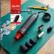 Aprilla AHAG-8130 570°C Ayarlanabilir Sıcak Hava Tabancası 2 Kademeli