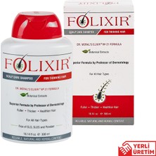 Folixir Dökülme Karşıtı Saç Şampuanı 300 ml Kadın ve Erkek Kullanımı için Uygun