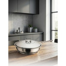 Arian Gastro 28 cm Kapaklı Tava