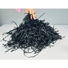 Orbak Kağıtçılık Siyah Kırpık Kağıt 25 gr | Z Zigzag Kutu Dolgu ve Süsleme Kağıdı | Hediye Kutusu Için