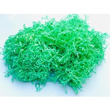 Orbak Kağıtçılık Açık Yeşil Kırpık Kağıt 25 gr | Z Zigzag Kutu Dolgu ve Süsleme Kağıdı | Hediye Kutusu Için