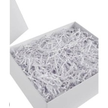 Orbak Kağıtçılık Beyaz Kırpık Kağıt 25 gr | Z Zigzag Kutu Dolgu ve Süsleme Kağıdı | Hediye Kutusu Için