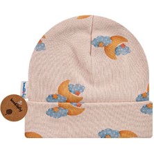 Bross Bebek Şapka Bulut Desenli Pamuk Interlok BNL-0016