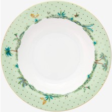 Pip Studio Jolie Yeşil Porselen Çukur Tabak 21,5 cm