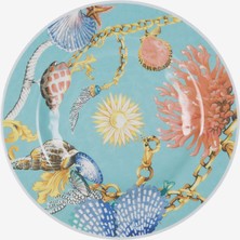 Baci Milano St. Tropez Turkuaz Melamin Kahvaltı Tabağı 21,5 cm