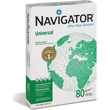 Navigator Navigatör A-4 Fotokopi Kağıdı 80 Gr 500'lü Ultra Parlak Beyaz Ofis ve Ev Kullanımına Uygun