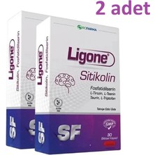 Ligone Sitikolin 30 Bitkisel Kapsül X2 Adet