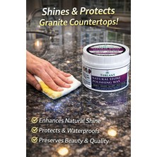 Terlans Doğaltaş Granit Tezgah Dekoratif Eşya Koruyucu Cila 250 ml Natural Stone Polishing Wax