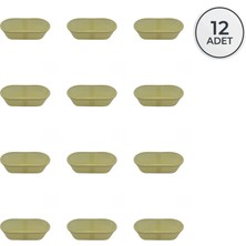 Hamur Mayalama Sepeti 12 Adet Oval 26X12X7,5 cm  12 Adet