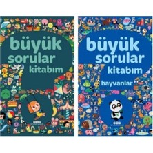 Yapı Kredi Yayınları Büyük Sorular Kitabım 2 Kitap Seti Ciltli Eğitici Kitaplar 3 - 5 Yaş Yazar Kolektif