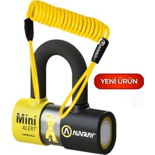 Auvray Mını Extrem Alarmlı Disk Kilidi - Sra Onaylı