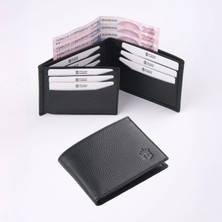 Ancora Leather Hakiki Deri Erkek CÜZDAN-26500-SIYAH