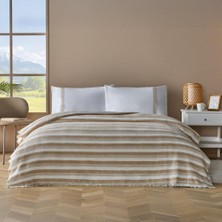 Özdilek Çift Kişilik Pike Takımı Nish Line Bej