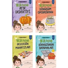 Yeşil Kalkan Seti 4 Kitap (Atık Dedektifi + Dönüşüm Operasyonu + Geleceğin Muhafızları + Gökyüzünün Bataryaları)