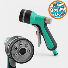 Nzb Sulama Başlığı Ayarlanabilir 7 Fonksiyonlu Fıskiye Araba Yıkama Bahçe Sulama Temizleme Sprey Tabancası