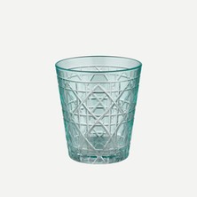 Chiara Alessi Gloria Turkuaz Cam Su Bardağı 345 ml