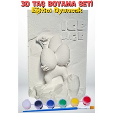 Craft 3D Atölye Buz Devri(Ice Age) Sid (15 cm Boyunda) Beton/taş/figür/büst Boyama Seti-Çocuk Boyama Etkinliği