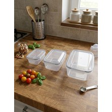 Cook&Kitchen Emhouse Saklama Kabı 3'lü Set