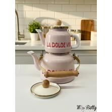 Dolce Vita Emaye Çaydanlık