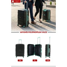 Cotpoly Home Artemis (Pp) Polipropilen&kırılmaz Büyük Boy Valiz 75 cm