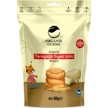Organik Gurme Tereyağlı Siyez Unlu Bisküvi 80 gr