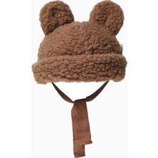 Binibamba Kulak Detaylı Lüks Tasarım %100 Yün Bebek Bere