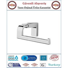 Gross AVM Premium Kapaksız Tuvalet Kağıtlığı - Pirinç Malzeme - %100 Paslanmaz