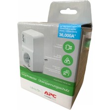 Buzdolabı için Orijinal Schneider Tekli Akım Korumalı Priz 230V PM1W-GR (Beyaz)