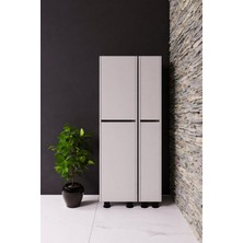 Kombi&erzak Dolabı Ikili (80 cm Genişlik)