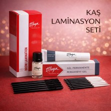 Thuya Kaş Laminasyonu Seti, 1 Adet Kıvırıcı ve 1 Adet Sabitleyici ile Kaş Bakım Seti