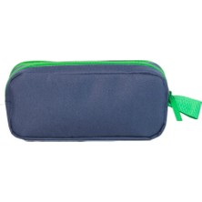 United Colors Of Benetton Tek Bölmeli Kalemlik Suya Dayanıklı Kumaş 20 x 7 x 7 cm Kapasite