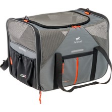 Ferplast Voyager 350 Kedi Köpek Kumaş Taşıma Çantası Gri 45x30x33 cm
